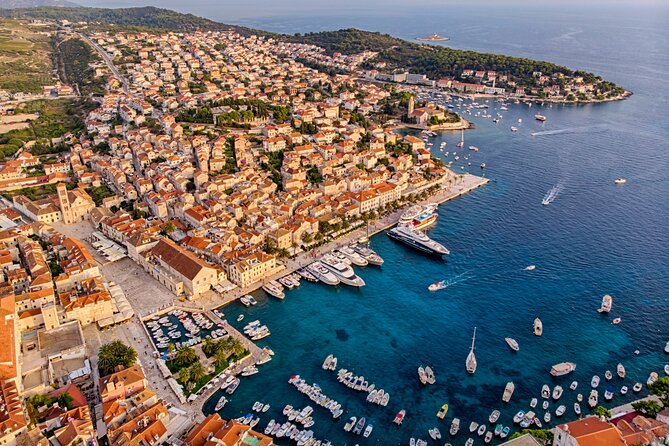 Full-Day Catamaran Cruise to Hvar & Pakleni Islands with Food and free Drinks - Šolta Ends the Swimming Schedule