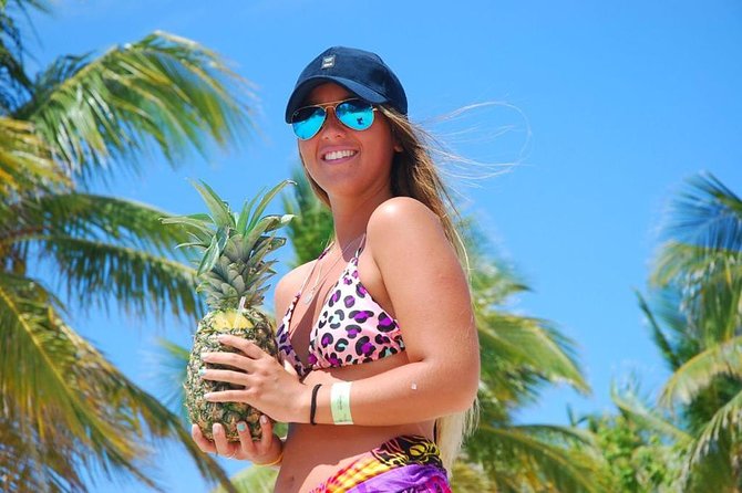 Full-Day Cruise to Saona Island - Natural pool and lunch - The return catamaran and the final road ride