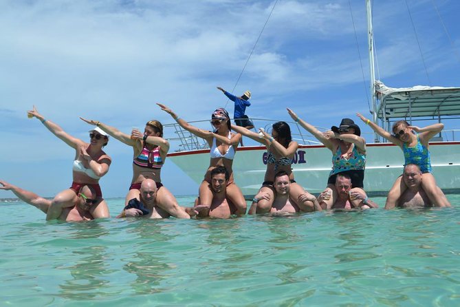 Full-Day Cruise to Saona Island - Natural Pool and Lunch - Palmilla’s natural pool, with shallow water and many boats
