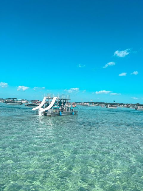 Full Day Double Decker Pontoon Boat Rental- Okaloosa Island - What the $1,000 price really buys