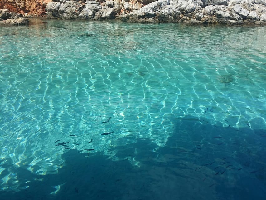 Full-Day Orak Island Boat Trip from Bodrum - German Bay adds another half-hour in the water