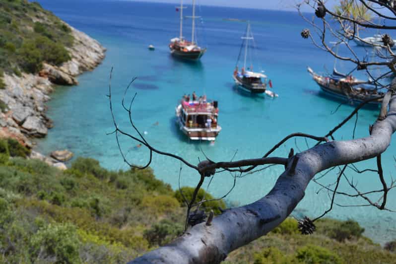 Full-Day Orak Island Boat Trip from Bodrum - Red Bay offers the first quick swim