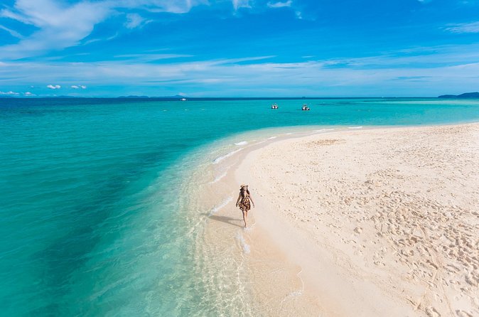 Full-Day Phi Phi and Maiton islands Tour by Speed Catamaran - Maithon Island closes the day at sunset