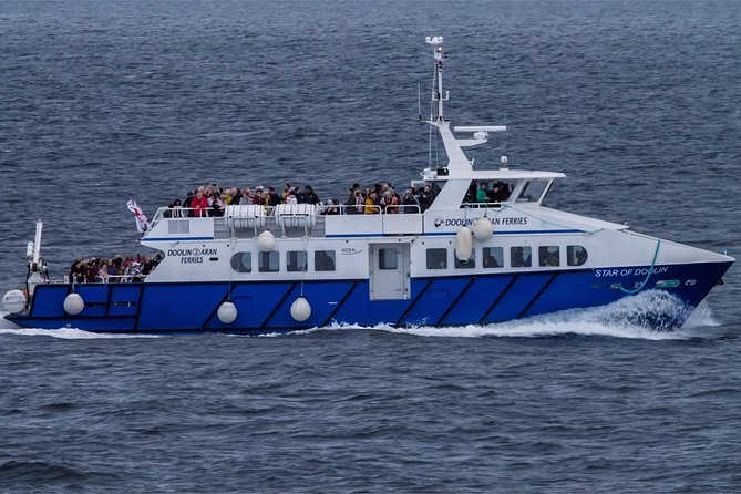 Galway to Inisheer Aran Islands, Cliffs of Moher and Boat Trip - Seeing the Cliffs from below and above