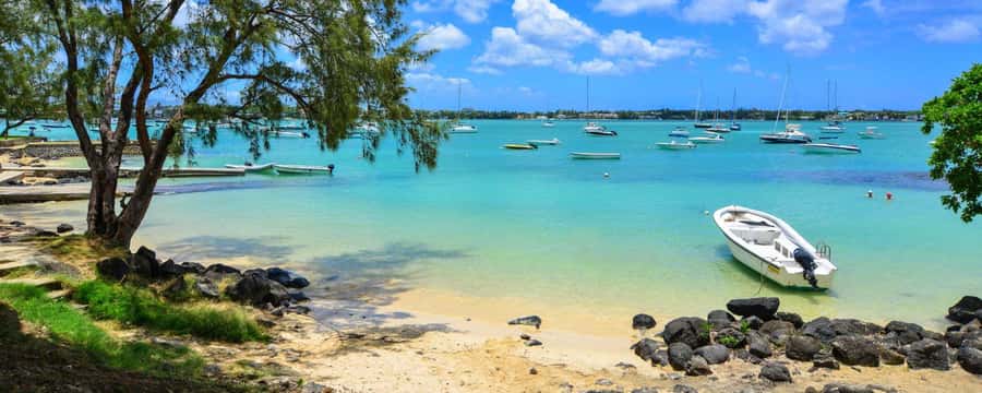 GBaie: 3 North Islands Cruise, Lunch & CoindeMire Snorkeling - Ile Plate: beach time with a practical catch