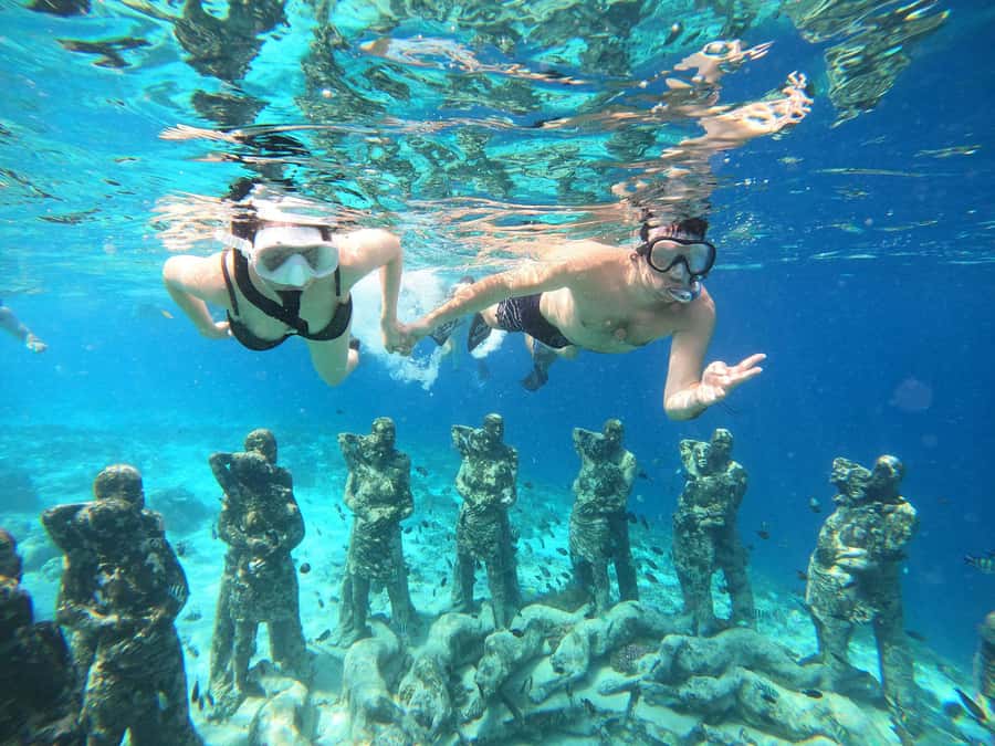 Gili Trawangan: Gili Islands Sunset Boat Tour and Snorkeling - Third stop: fish, coral, and open water