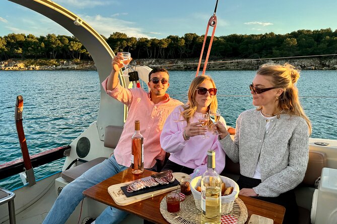 Golf Juan: Sunset Sailing Cruise with aperitif at the Island - A Sunset Cruise Built Around the Evening Light