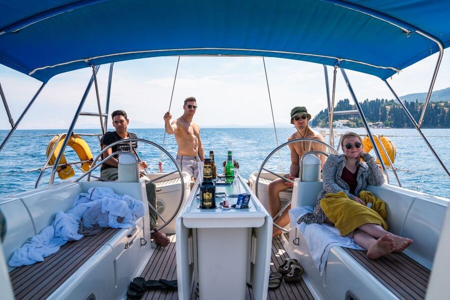 Gouvia: Corfu Island Sailing Trip with Snack and Soft Drinks - The skipper shapes the whole experience