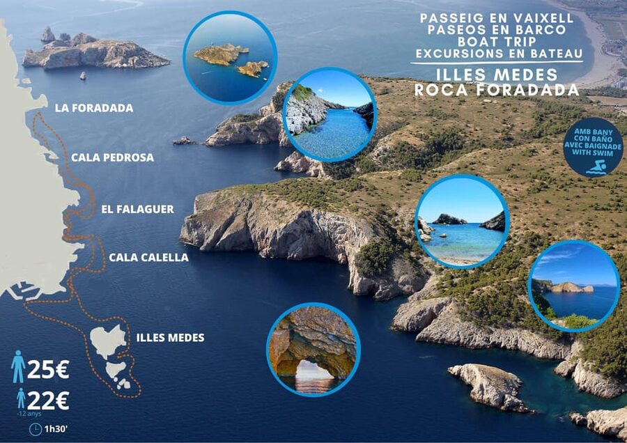 Guided Boat Tour to Medes Islands & Roca Foradada with Swim - Key points before you book
