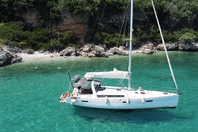 Guided Sailing Yacht Trip in Corfu Island - Leaving Gouvia Marina for the coast