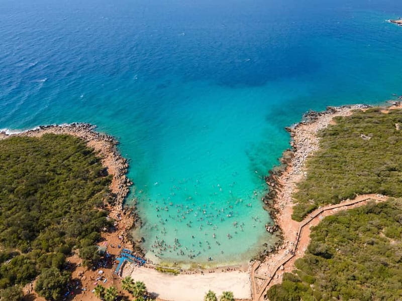 Gulf of Gokova and Cleopatra Island Boat Trip with BBQ Lunch - Cleopatra Island: beach first, ruins second