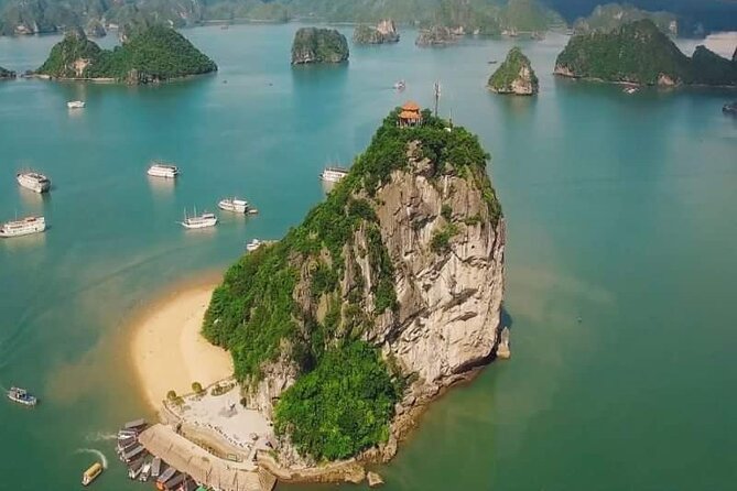 Ha Long Bay Cruise Day Tour with lunch, kayaking, surprise cave & titop island - The long road from Hanoi to Tuan Chau Marina