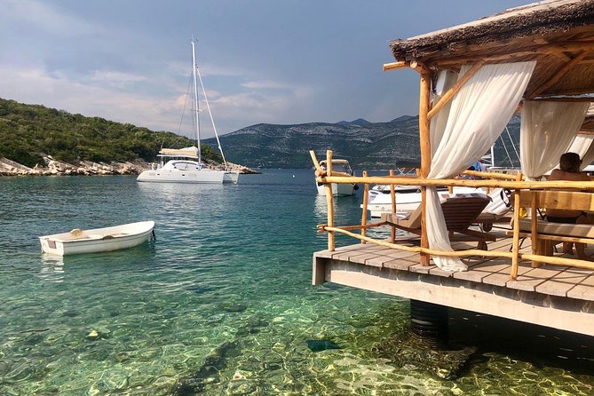 Half-Day Elafiti Islands Private Speed Boat Tour by Quicksilver 675 - Leaving Gruz Port with Dubrovnik in view
