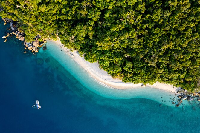Half Day Morning Adventure - Fitzroy Island Return Ferry Included - Nudey Beach and its coral-covered shore