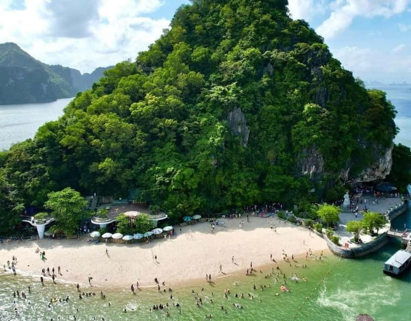 Halong 6 Hours Cruise: Kayak, Cave, Lunch, Beach & Island - Key points at a glance