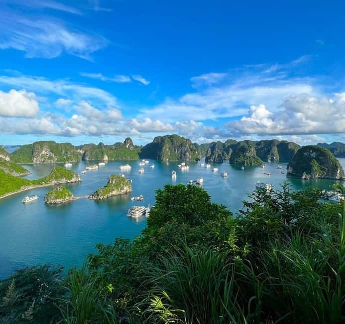 Halong 6 Hours Cruise: Kayak, Cave, Lunch, Beach & Island - Kayaking or bamboo boat at Luon Cave