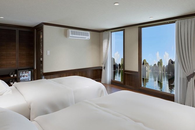 Halong Luxury Cruise 2D/1N: Kayaking, swimming, Surprise cave, Titop island - Tai Chi at 6:30 and the early morning cave visit