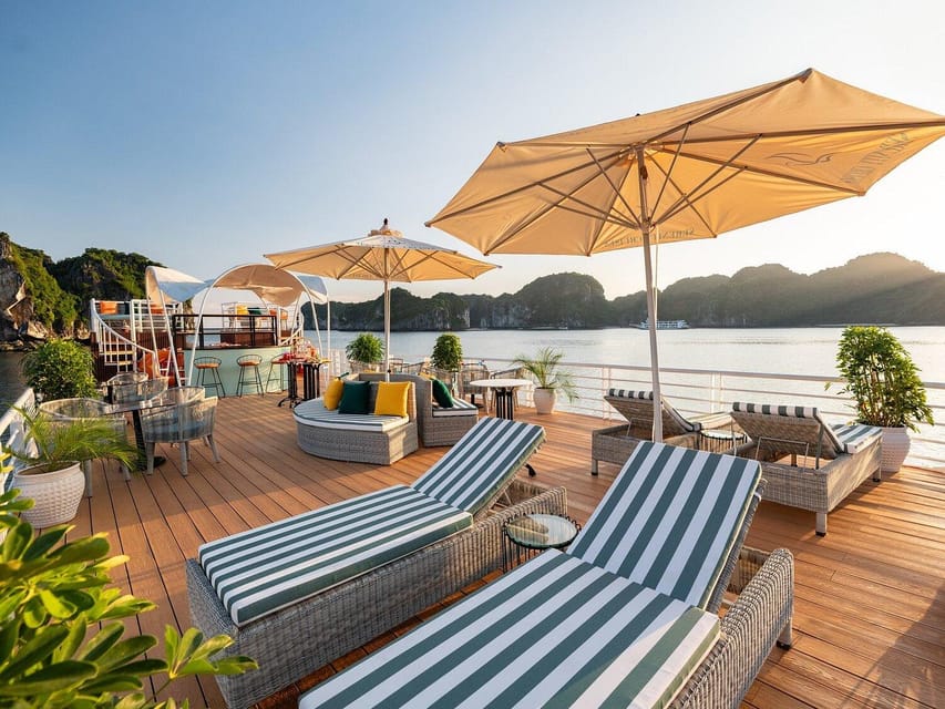 Hanoi: Cat Ba Island & Lan Ha Bay Day Trip Cruise with Lunch - The ride back and sunset party