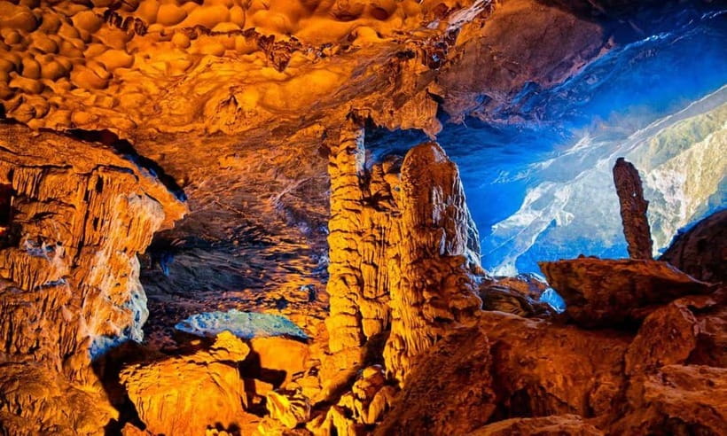 Hanoi-Ha Long 1D: Caves, Islands, Kayak, Lunch & Small Boat - Sung Sot Cave, Ha Long Bay’s big cave visit