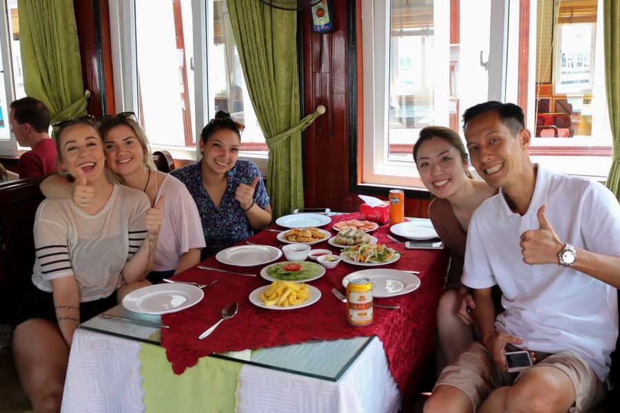 Hanoi: Islands & Caves Ha Long Cruise with Lunch & Kayaking - What you actually see from the boat