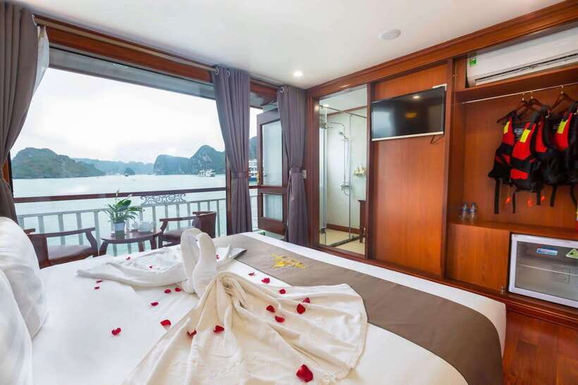 Hanoi: Lan Ha Bay & Cat Ba Island 1 or 2-Day Cruise - The one-day route from Hanoi