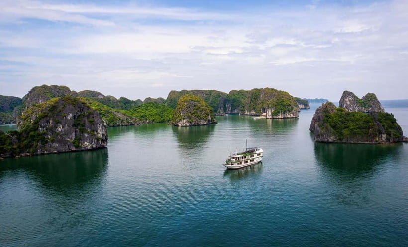 Hanoi or Ninh Binh: 2-Day Lan Ha Bay & Cat Ba Island Cruise - Boarding at Cai Beo and the first look at Lan Ha Bay