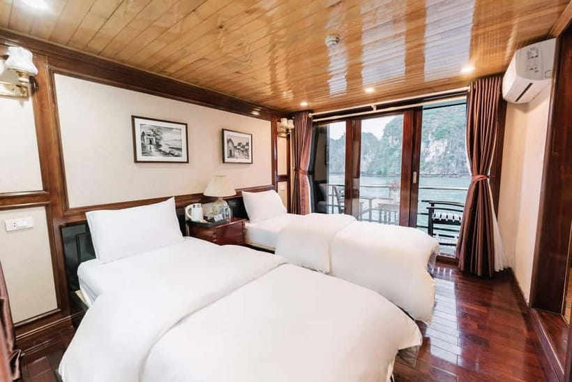 Hanoi or Ninh Binh: 2-Day Lan Ha Bay & Cat Ba Island Cruise - Cabin choice and boat standards