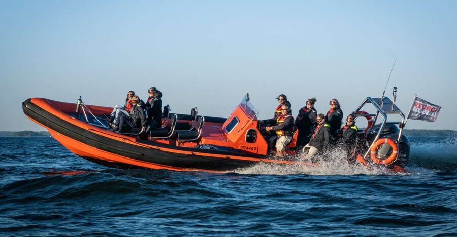 Helsinki: City and Outer Islands Guided RIB Boat Tour - Helsinki’s harbor landmarks from the RIB