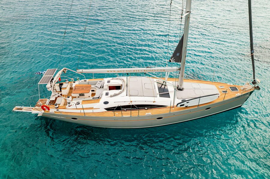 Heraklion: Dia Island Luxury Sailing Trip with Meal & Drinks - A fresh Mediterranean lunch on the yacht