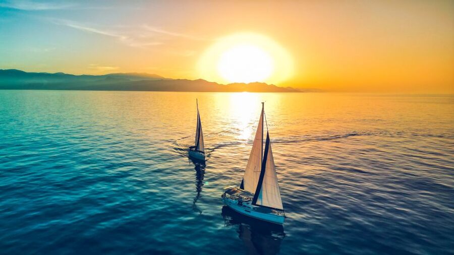Heraklion: Dia Island Sailboat Cruise with Swimming and Meal - Dia Island from the water