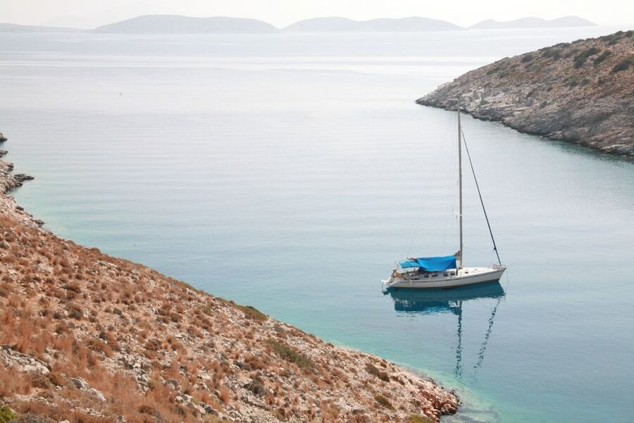 Heraklion: Nature Reserve Dia Island Full-Day Cruise & Lunch - Agrilia Bay, the quiet first stop