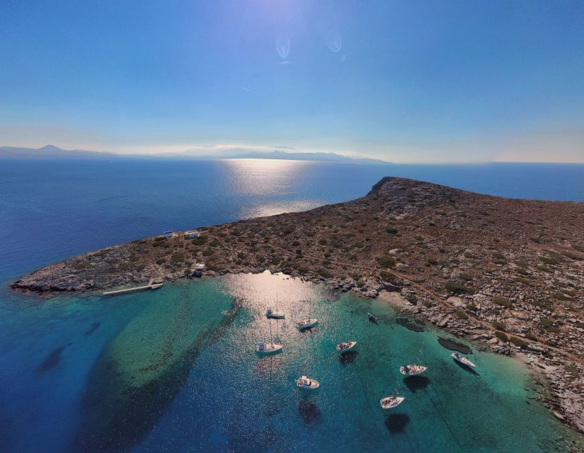 Heraklion: Sailboat Cruise to Dia Island with Drinks & Lunch - Dia Island’s clear water and limited shore access