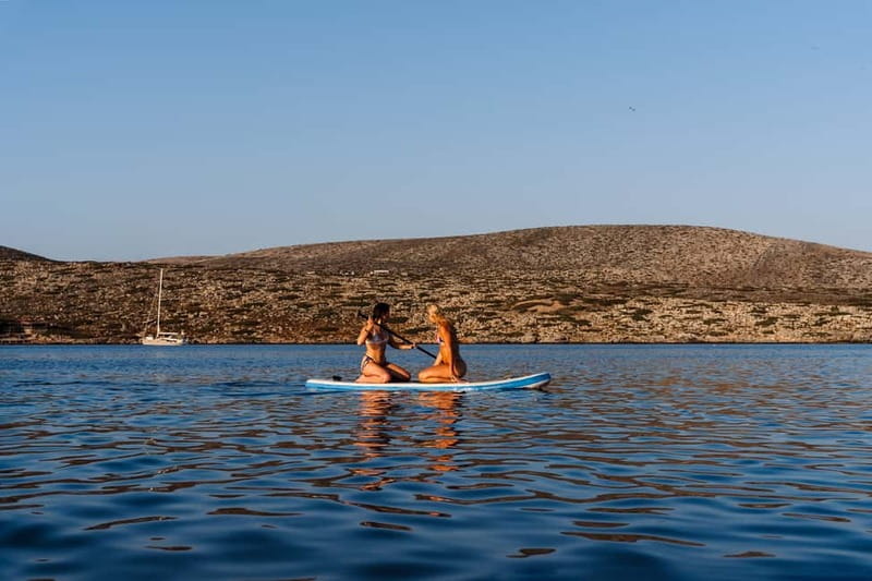 Heraklion: Sunset Sailing Cruise Dia Island with Snorkeling - Sailing from Heraklion toward quiet Dia Island
