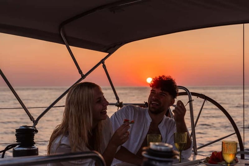 Heraklion: Sunset Sailing Cruise Dia Island with Snorkeling - The full-day route and the half-day choice