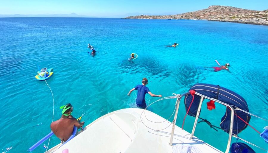 Hersonissos: Catamaran Sailing Trip to Dia Island with Lunch - The value of $164 per person