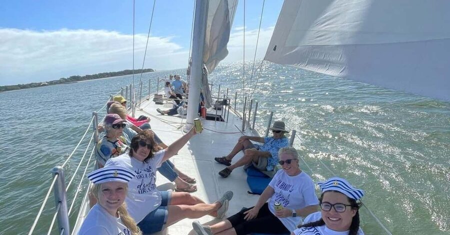 Hilton Head Island: America’s Cup Afternoon Sail - Sailing Out Past The Lighthouse