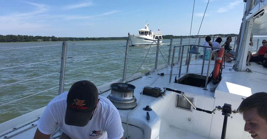 Hilton Head Island: America’s Cup Afternoon Sail - Dolphins, Island Views, And Local Stories
