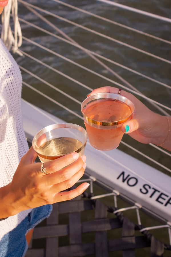 Hilton Head Island: Golden Hour Catamaran Cruise - Meeting the Catamaran at White Island Head