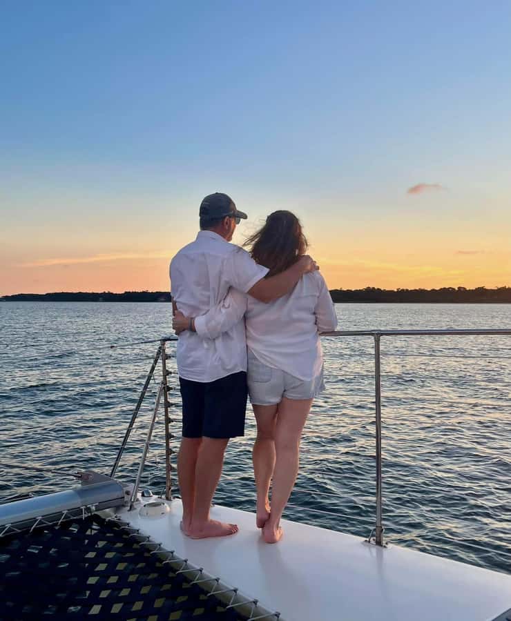 Hilton Head Island: Golden Hour Catamaran Cruise - The Captain, Hostess, and Information Along the Way