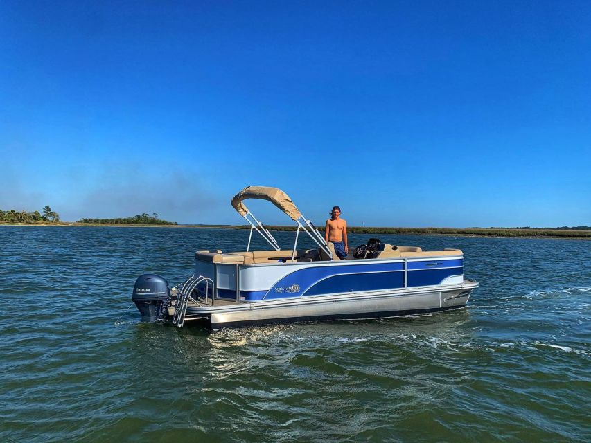 Hilton Head Island: Self-Drive Pontoon Boat Rental - Cruising through Skull Creek
