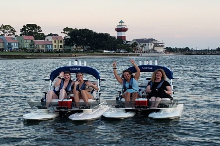 Hilton Head Island: Sunset Creek Cat Boat Tour - Starting beside the Black Marlin Restaurant
