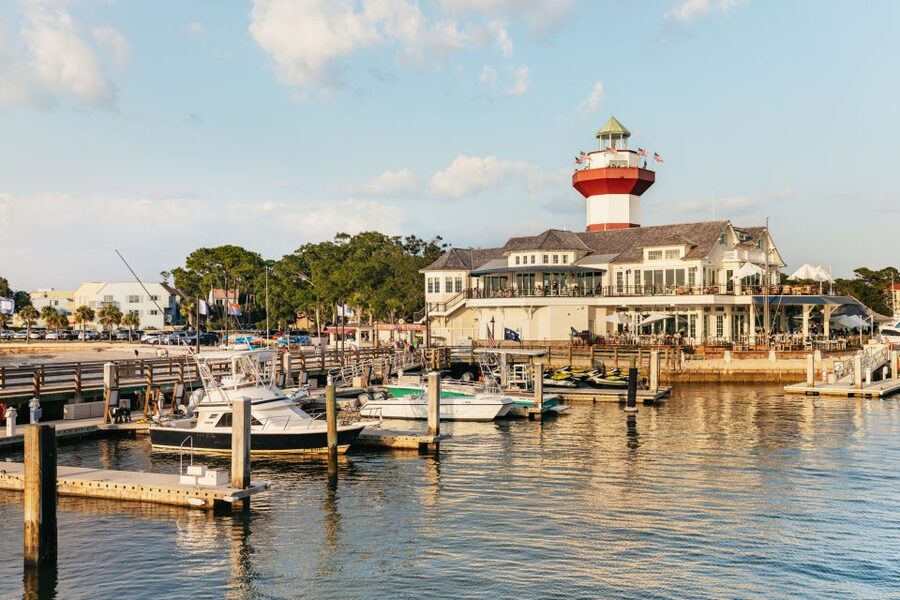 Hilton Head Island: Sunset Dolphin Cruise - The dolphin search comes first