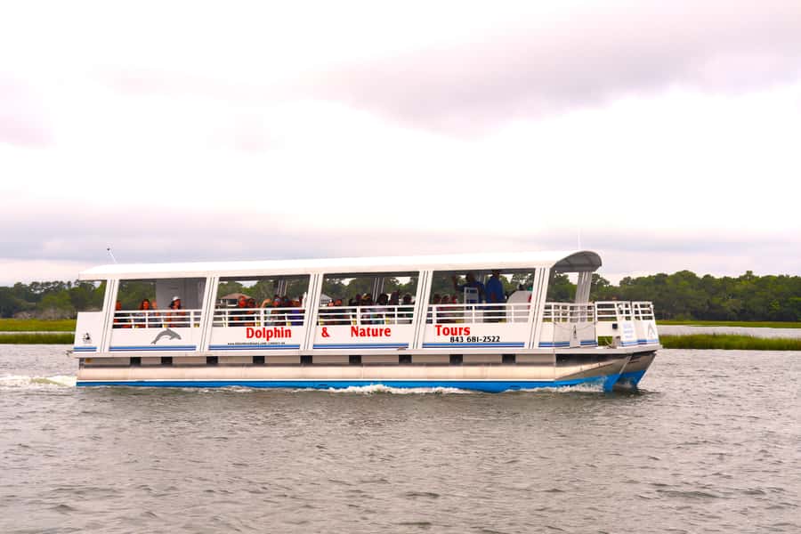 Hilton Head Island: Sunset Dolphin Watching Cruise - Broad Creek gives the cruise its character