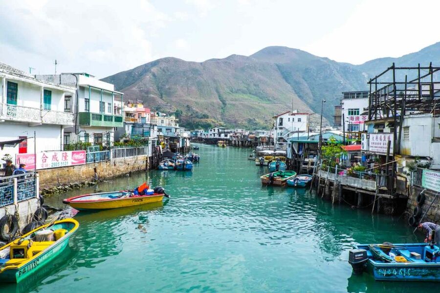 Hong Kong: Dolphin Cruise, Big Buddha & Lantau Island Tour - Tai O fishing village and its stilt-house character