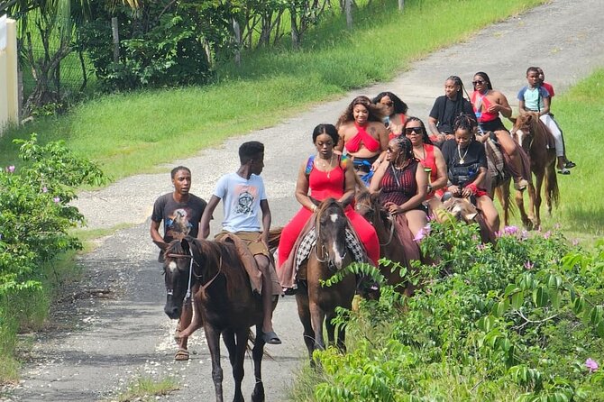 Horseback Riding at Hawksbill Beach in Five islands Antigua - Who will enjoy this ride most