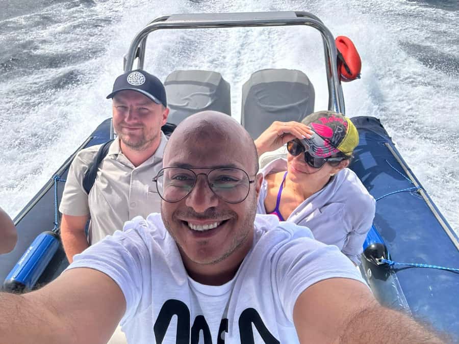 Hurghada: 6 Islands Tour with Dolphin Watching & Snorkelling - Magawish Island and the middle-of-nowhere pool