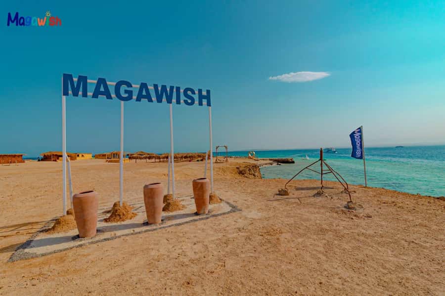 Hurghada: Elegance Yacht Cruise To Orange & Magawish island - Leaving Hurghada harbor