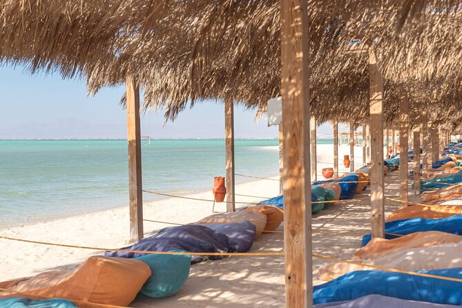 Hurghada: Luxury Cruise to Orange Bay & Hula Hula Island. - Hula Hula Island and the second change of scene