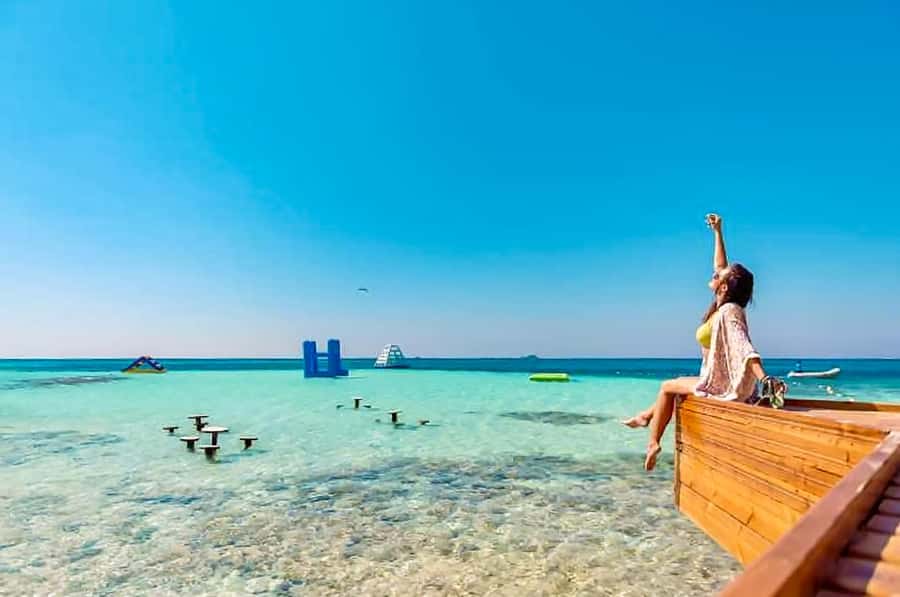 Hurghada: Orange Bay & Magawish Island Speedboat with Lunch - Key points to know before booking