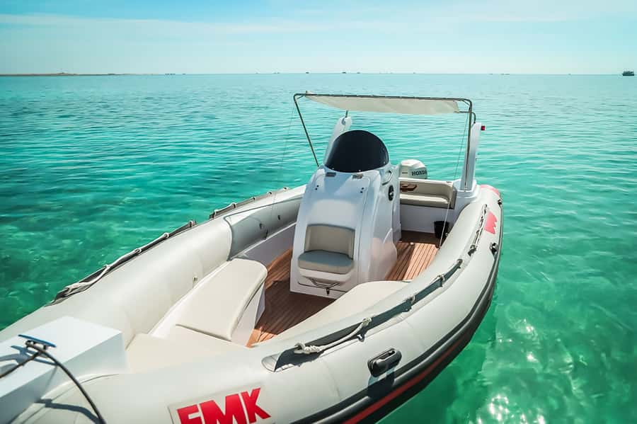Hurghada: Orange Bay & Magawish Island Speedboat with Lunch - Two snorkeling stops on the Red Sea